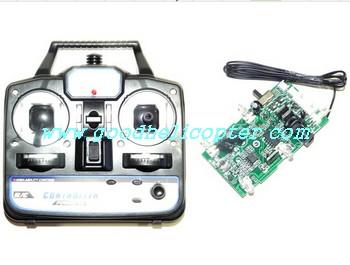 ulike-jm828 helicopter parts pcb board + transmitter - Click Image to Close
